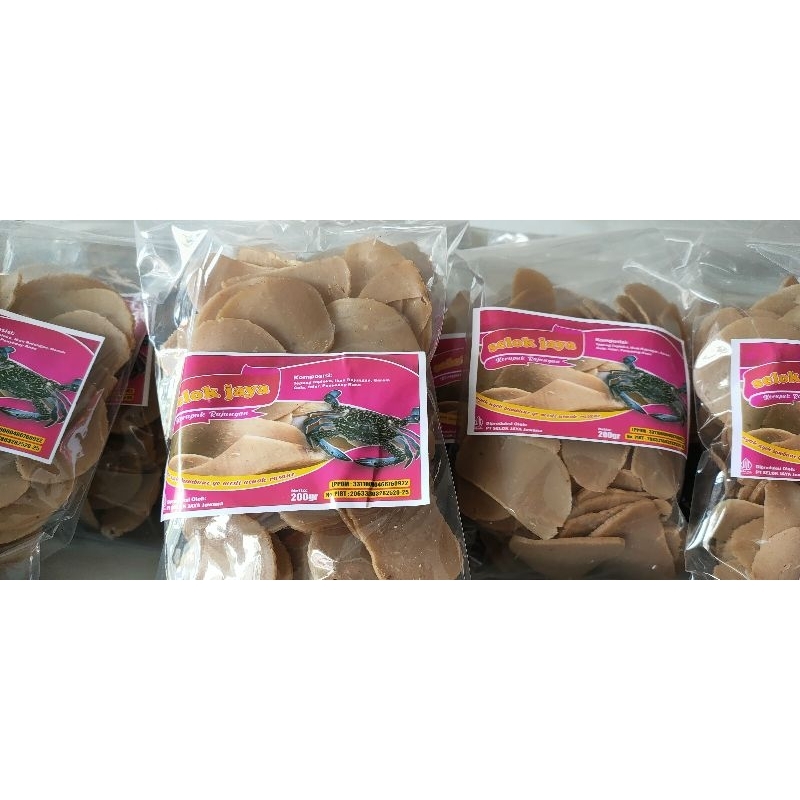 

KRUPUK RAJUNGAN SELOK JAYA nett 200gr