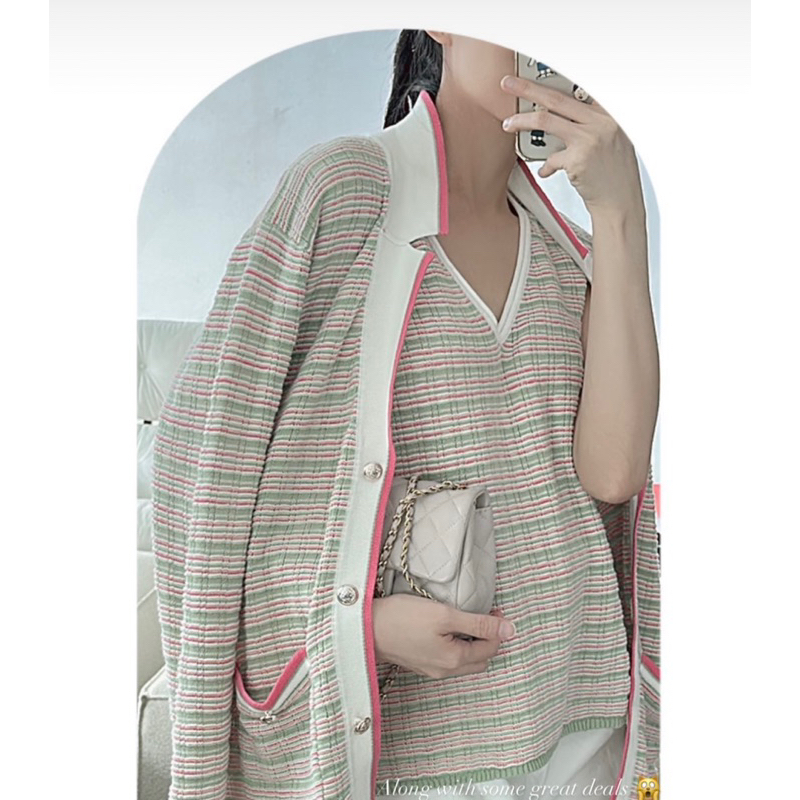 JII Gloria by Gloria Misu cardigan Taka blouse Eunoia READY STOCK