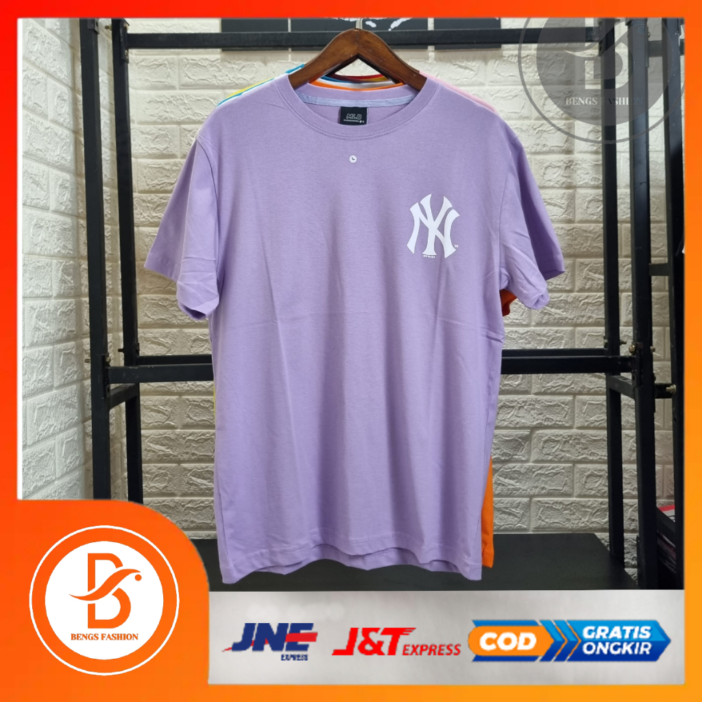 Kaos Pria MLB ORIGINAL 100% asli New Yrok