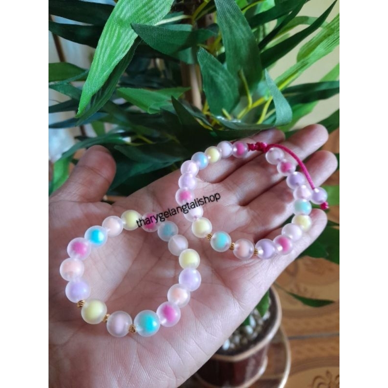 Gelang Tali Batu Warna Mrican Kadar 10 Karat Semar Nusantara