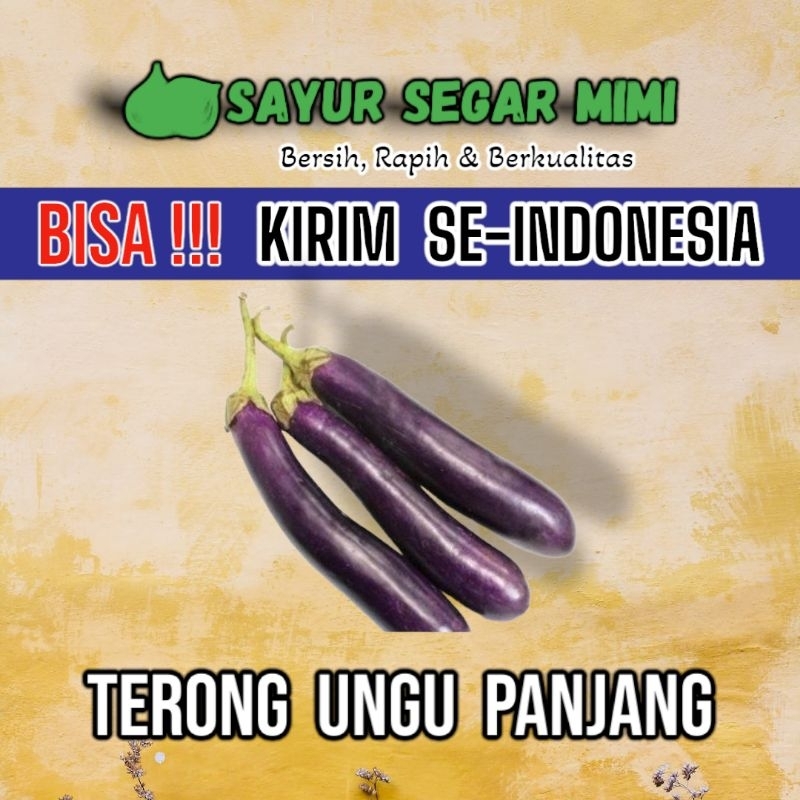 

Terong Ungu Panjang (400Gram-500Gram) - Sᴀʏᴜʀ Sᴇɢᴀʀ ♏ɪᴍɪ