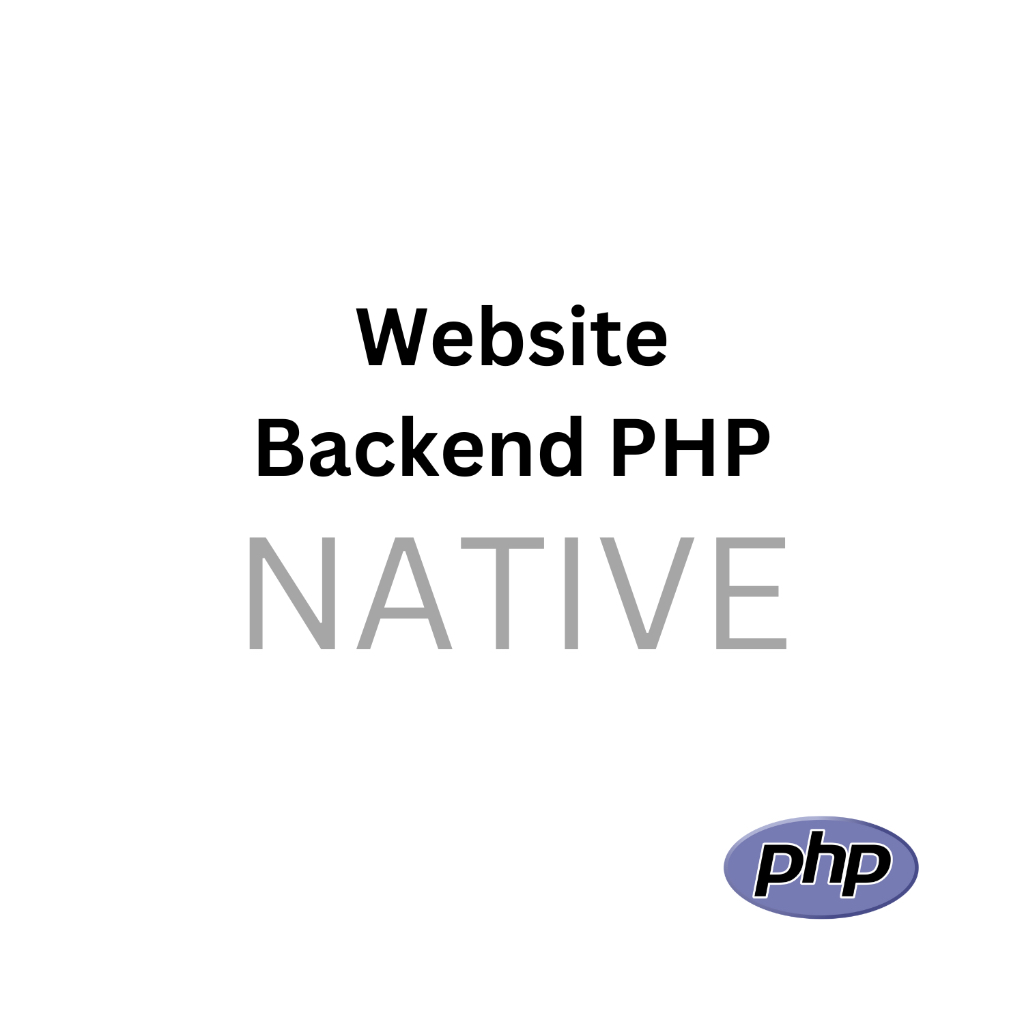 Jasa Pembuatan Website CRUD Backend PHP Native