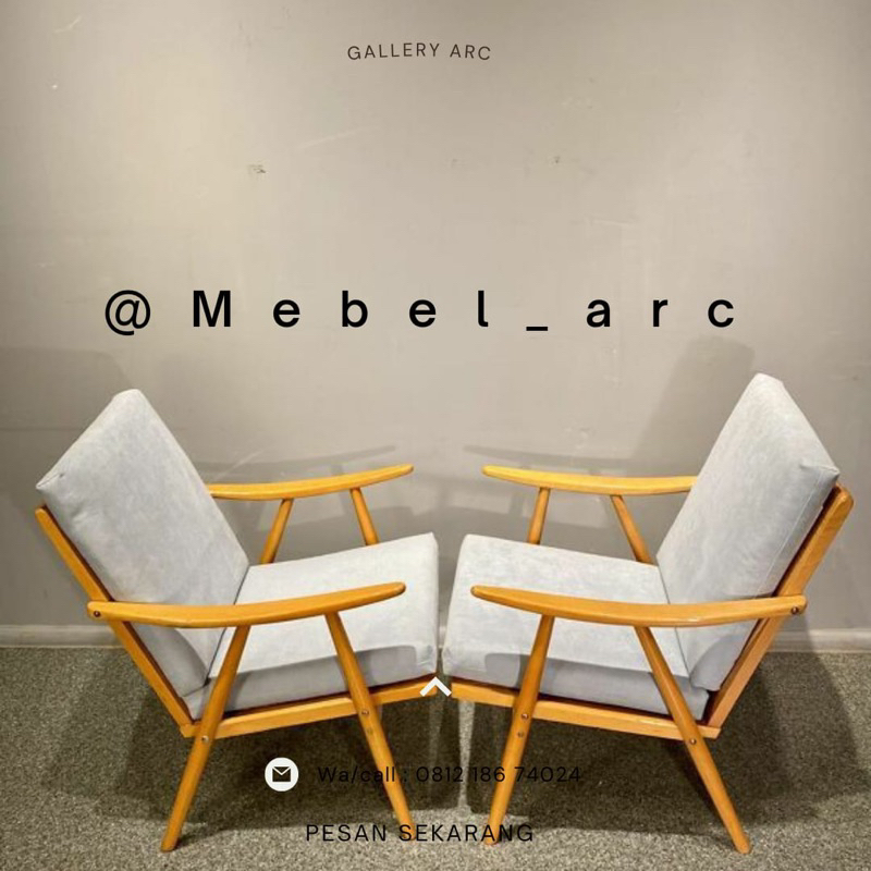KURSI CAFE KAYU / KURSI TAMU KAYU / KURSI KAYU / KURSI KAYU BUSA