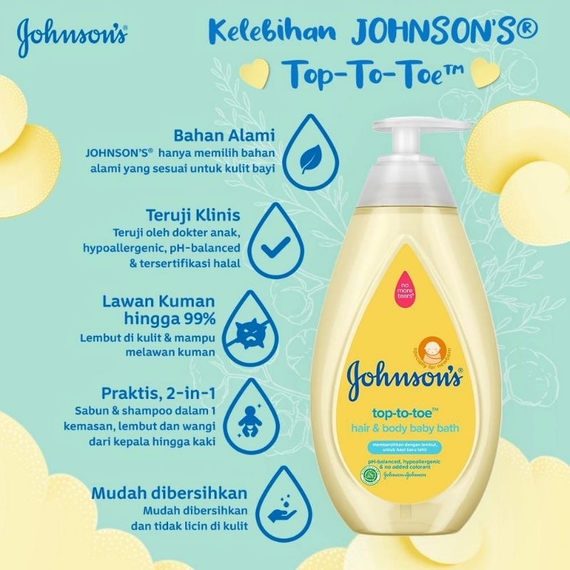 Johnson Top to toe wash
