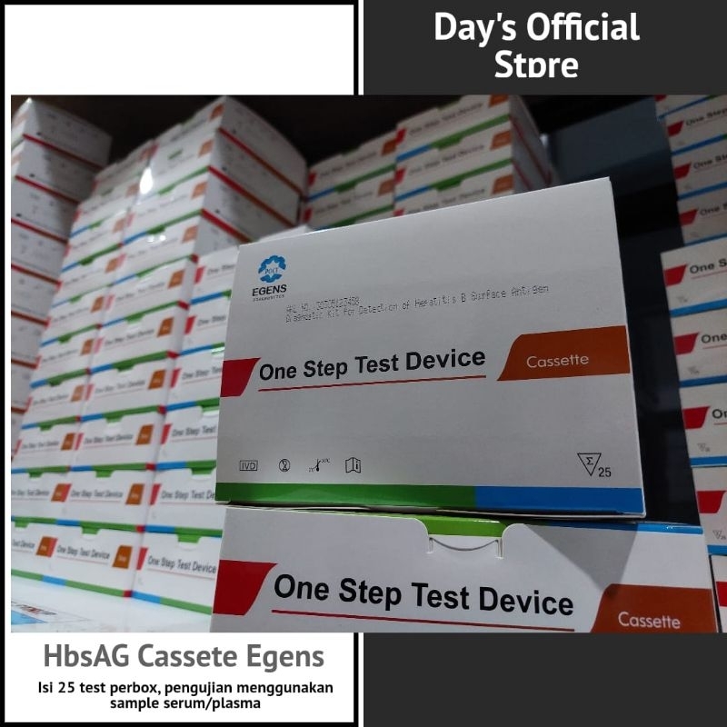 Hbsag Cassete Egens 25pcs