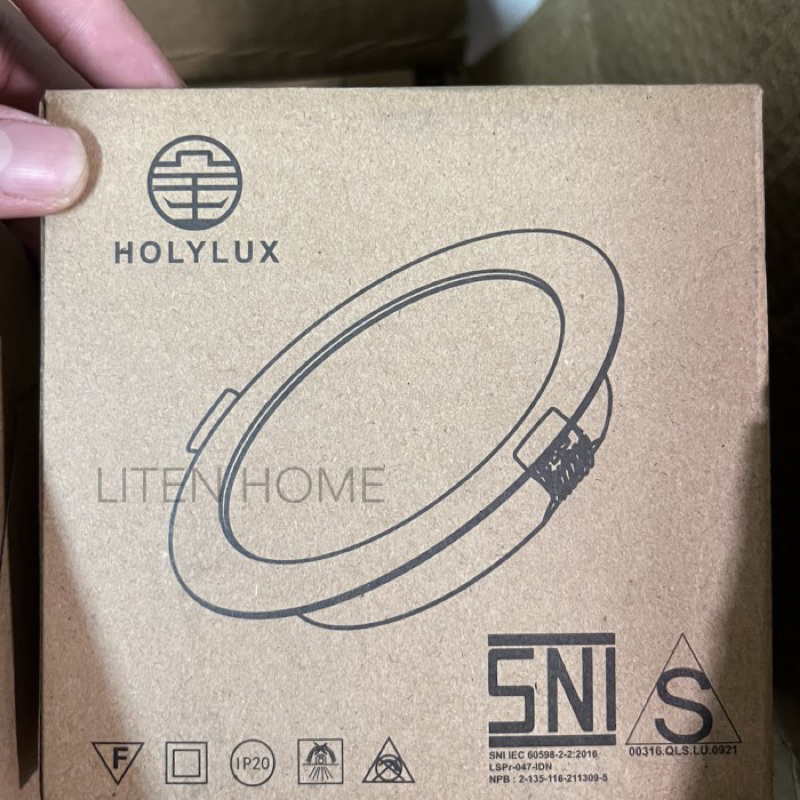 Lampu Downlight Plafon 9w LED 5 Inch 5” / Ceiling Downlight Inbow Murah 9 w 9 Watt