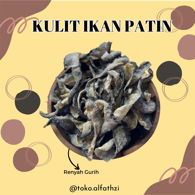 

✨️Oleh-Oleh Surabaya✨️ Kulit Ikan Patin 100gr