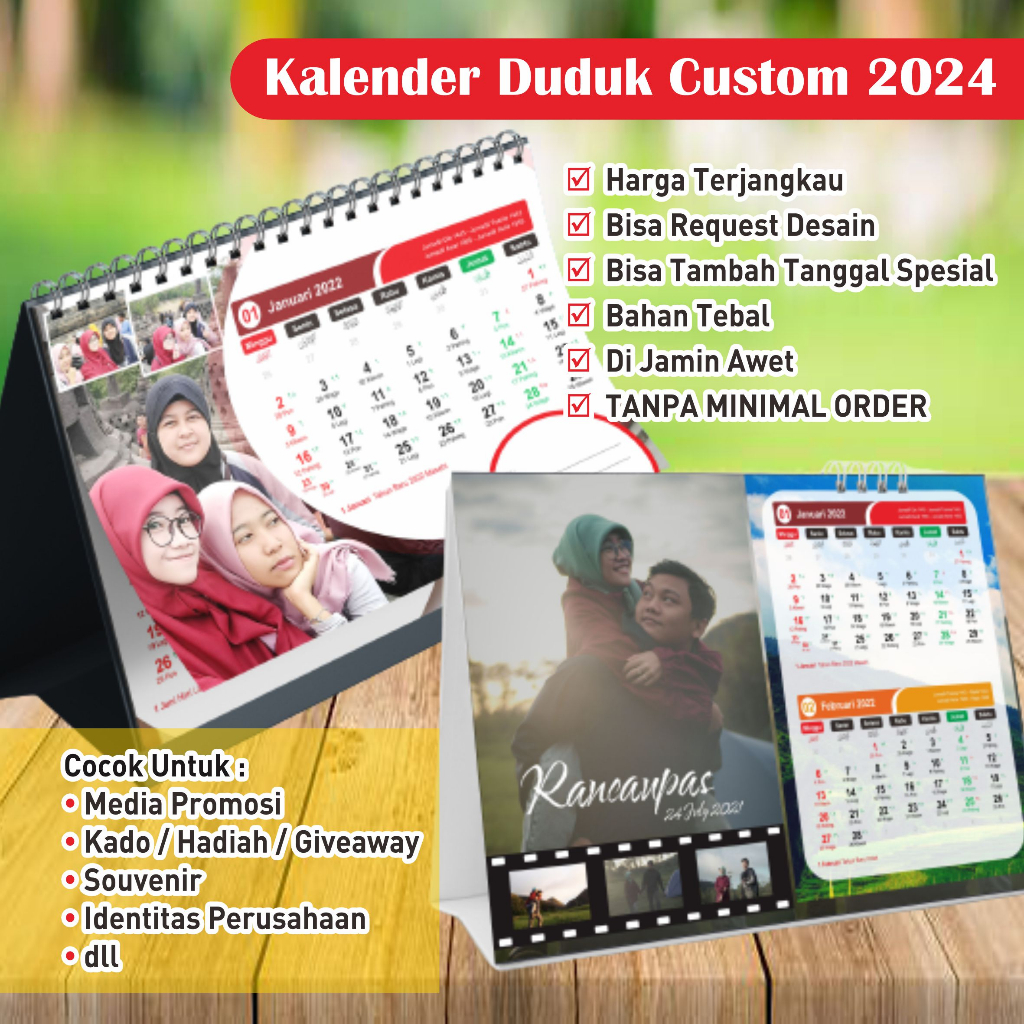 

Kalender Duduk Custom 2025