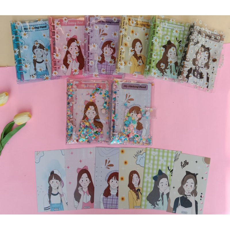 BINDER A6 + COVER (Tanpa Isi Binder)