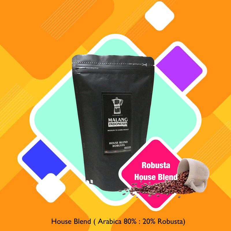 

kopi robusta dampit 250g / kopiitemreborn / kopi malang / been / powder