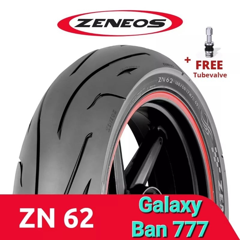 Ban Motor Zeneos ZN62 120/70-14 ( ZN 62 ) ( Tubeless ) Ban Belakang PCX 150