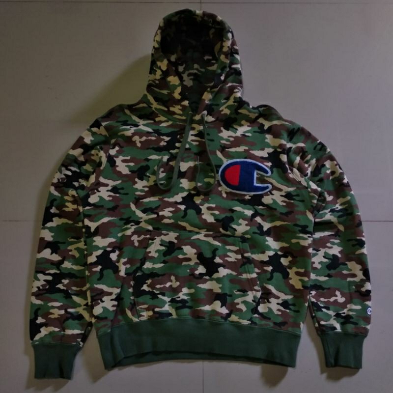 hoodie champion camo