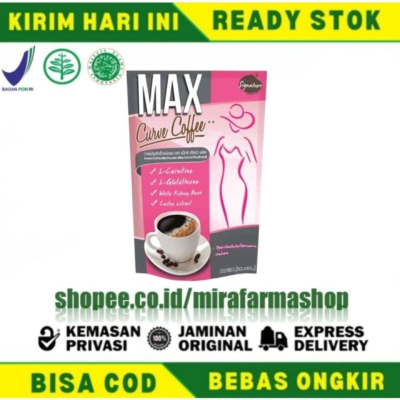 

Instant Coffee By Max Curve Coffee (Kopi Pelangsing) Original Thailand