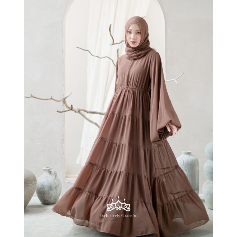 MALAYA DRESS COOKIES KAZAMI PRELOVED