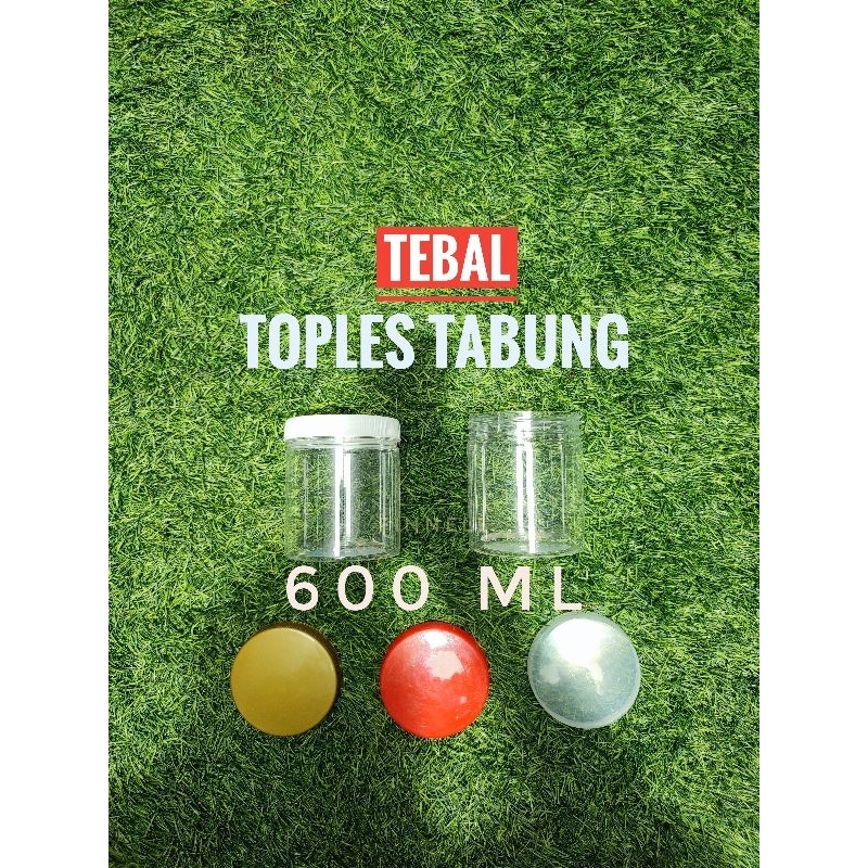 Harga Toples Kue Kering Tabung Plastik 500 Ml Terbaru Oktober 2023