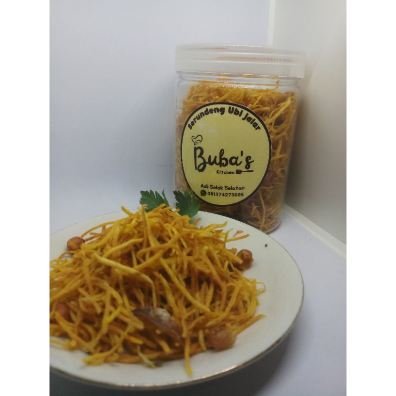 

srondeng,sarundeng,serundeng ubi by buba's kitchen
