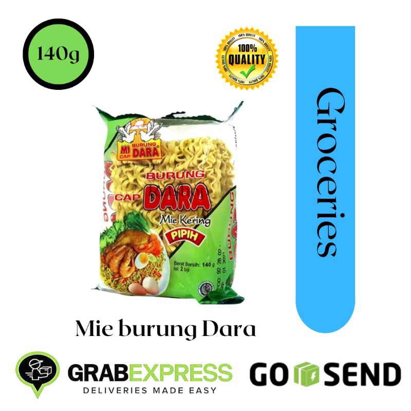 

Mie Telur Cap Burung dara pipih