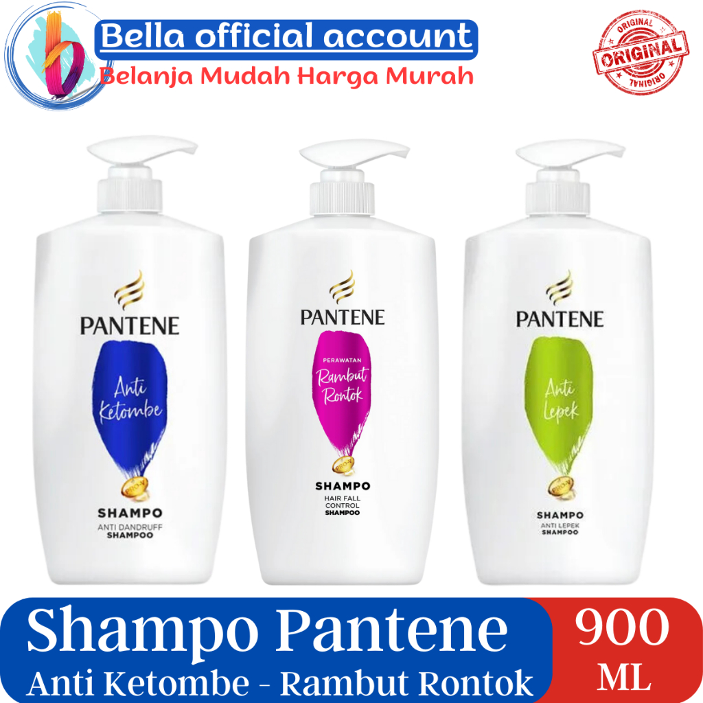 Shampo Pantene 900ml Anti ketombe membantu mengatasi ketombe Membandel
