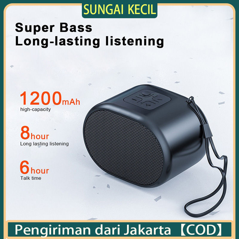 GROTIC Speaker Bluetooth TWS Hifi Portable TWS Wireless Stereo Bass Hifi Portable