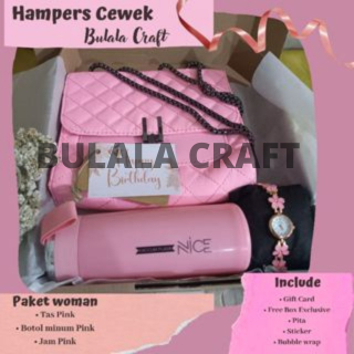 

Paket Pink Woman Hampers Casual Cewek / Hampers Gift / Kado Ulang Tahun / Hampers Outfit Cewek Casual