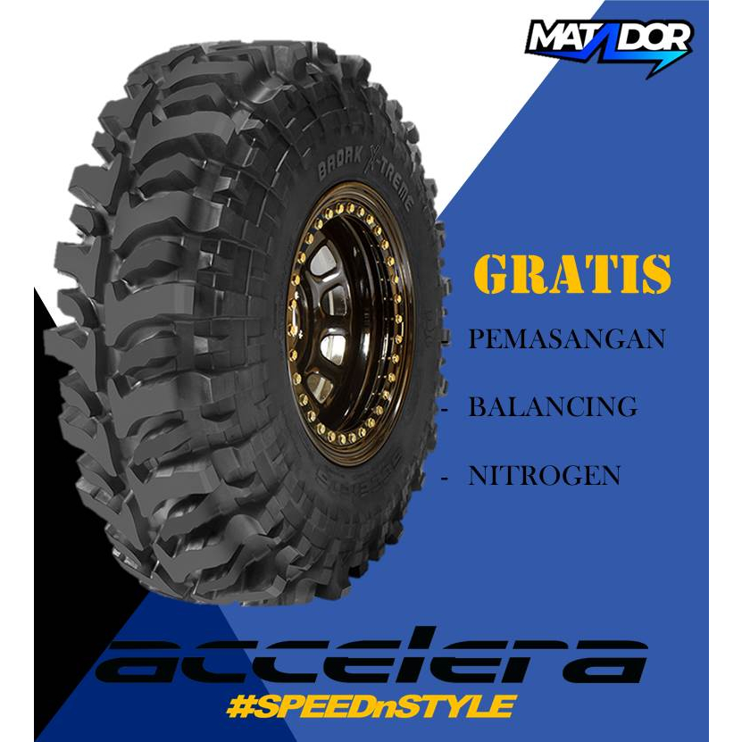BAN MOBIL OFFROAD UKURAN 31 10,5 R15 ACCELERA BADAK X-TREME
