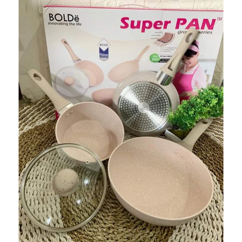 Panci set bolde/bolde super pan beige set/panci premium/pan premium
