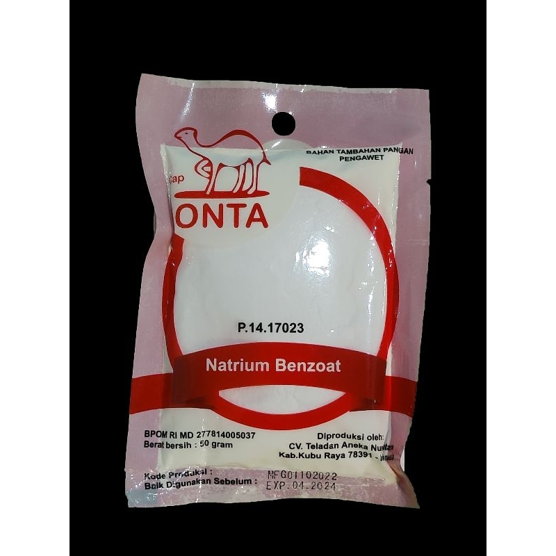 

Natrium Benzoat cap Onta 50gr