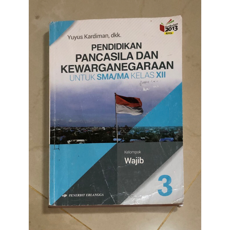 Buku PKN SMA Kelas 12 edisi revisi kurikulum 2013