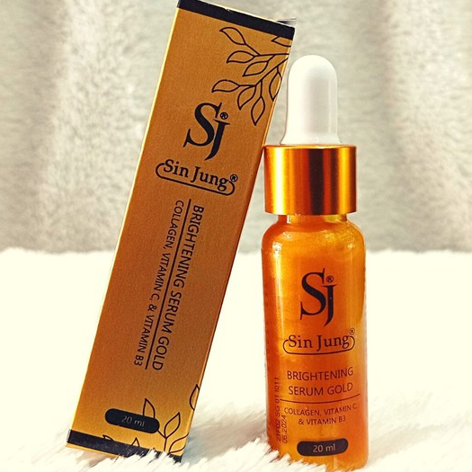 SIN JUNG / SINJUNG BRIGHTENING SERUM GOLD 20ML BPOM