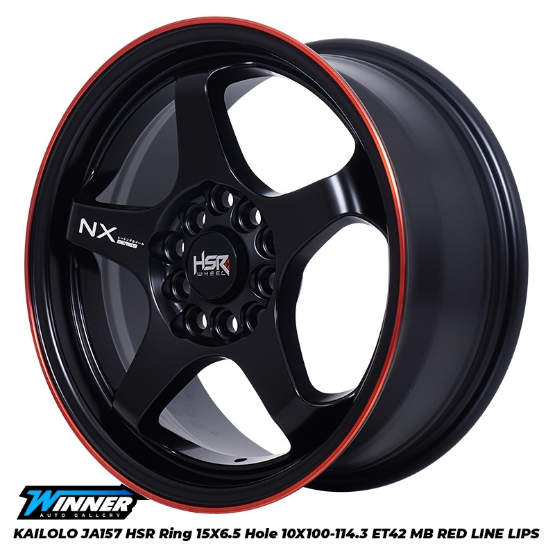 VELG RACING MOBIL DAIHATSU GRAND MAX ERTIGA R15 LEBAR 6,5 - TOKO VELG BALI