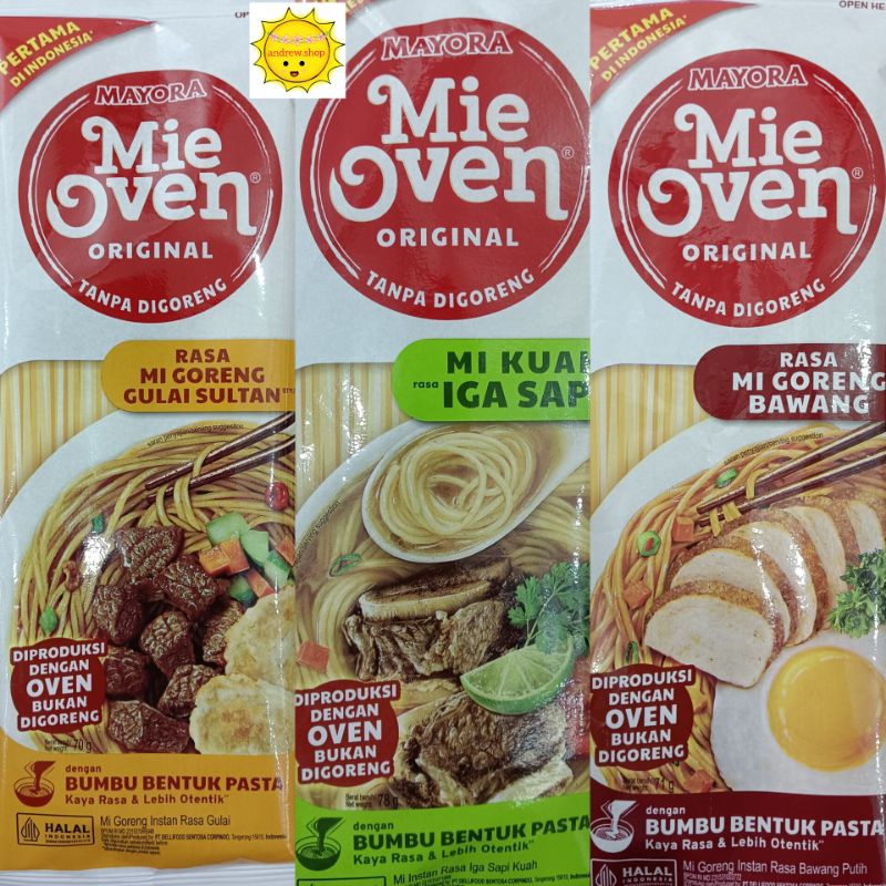 

Mie Oven 70gr