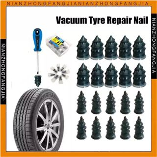 10pcs Alat Paku Sekrup Karet Tubeless Ban Perbaikan Karet Kuku Ban Diri Perbaikan Ban Repair Tool