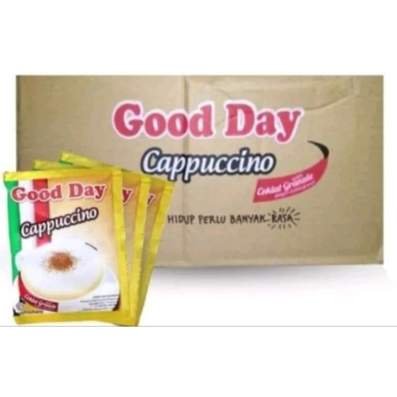 

GOOD DAY CAPPUCCINO 1 DUS ISI 120 SACHETS