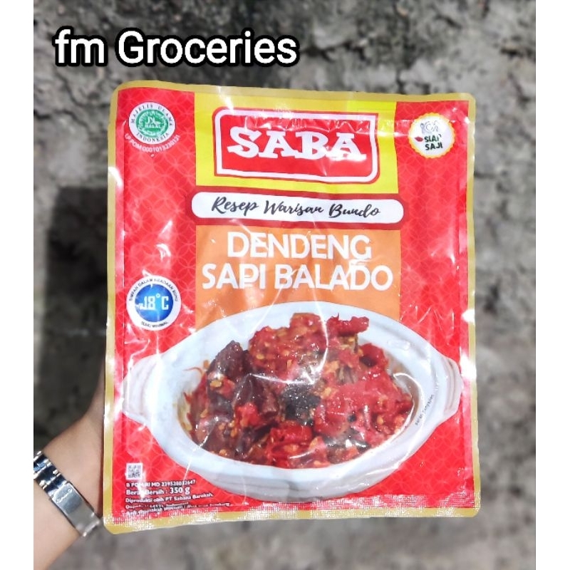 

Saba Dendeng Balado 350 gram Beku | Dendeng sapi Balado 350 gram