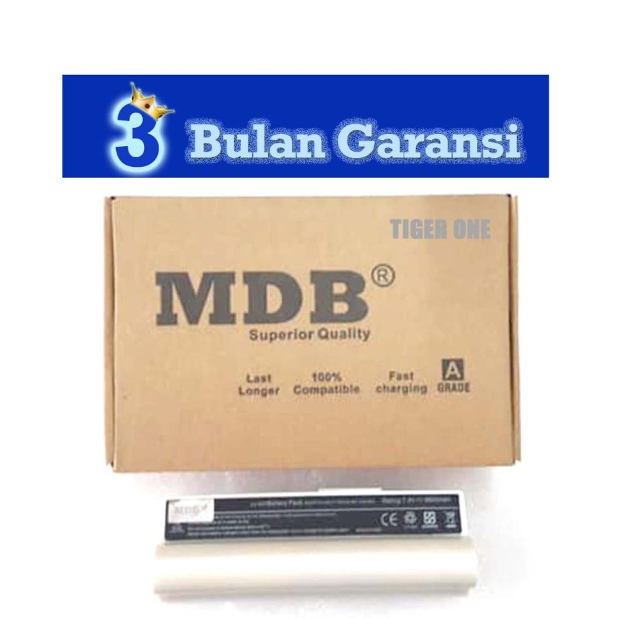 MDB Baterai Laptop  Cocok Untuk Asus EeePC 700, 701, 801 (2G/4G/8G/12G,20G)