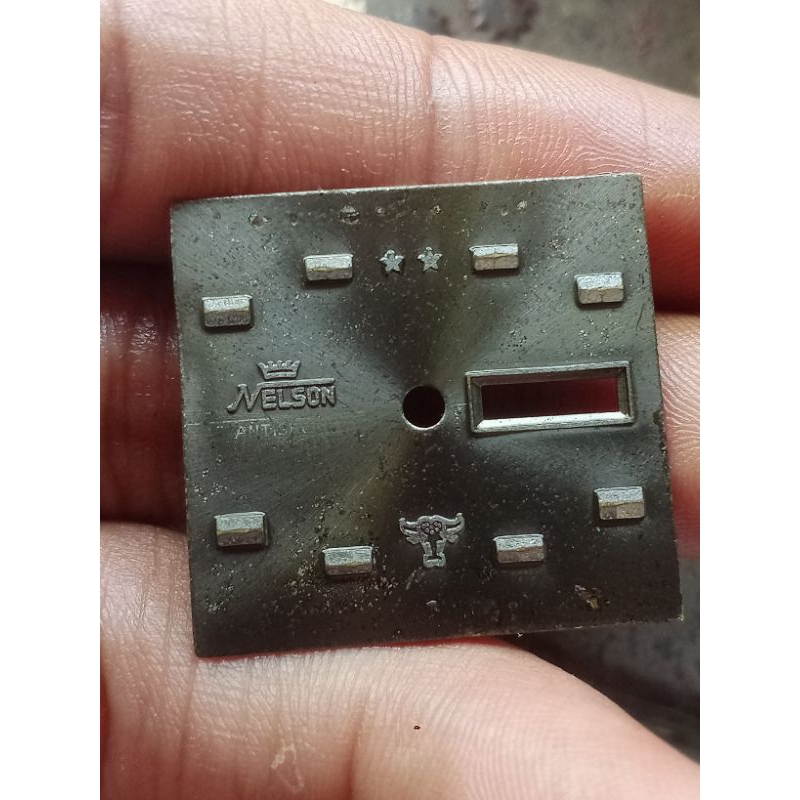 Part jam tangan plat dial Nelson automatic asli copotan