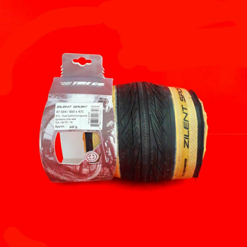 BAN LUAR GRAVEL 650B X 47C - VEE TIRE ZILENT SPORT 650BX47C - 27.5X185