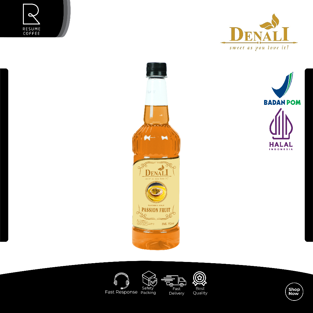 

Denali Syrup - Passion Fruit 750ml