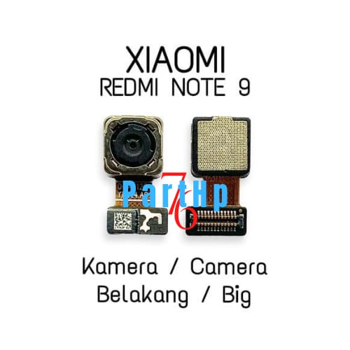 Kamera Belakang Xiaomi Redmi Note 9 Macro - Camera Big Belakang Kamera