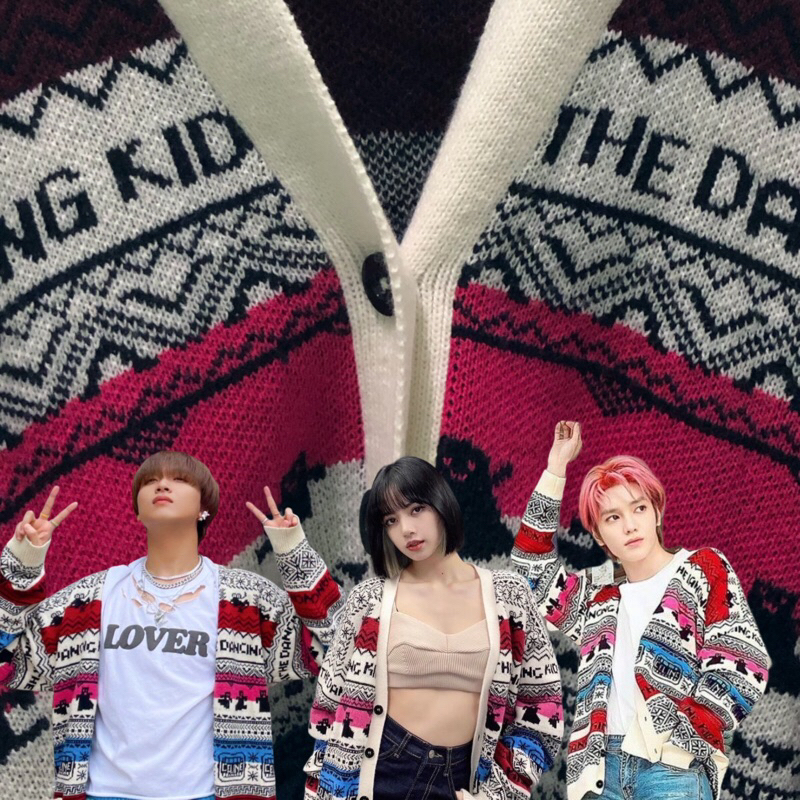 PRELOVED CARDIGAN LISA BLACKPINK, HAECHAN & TAEYONG NCT
