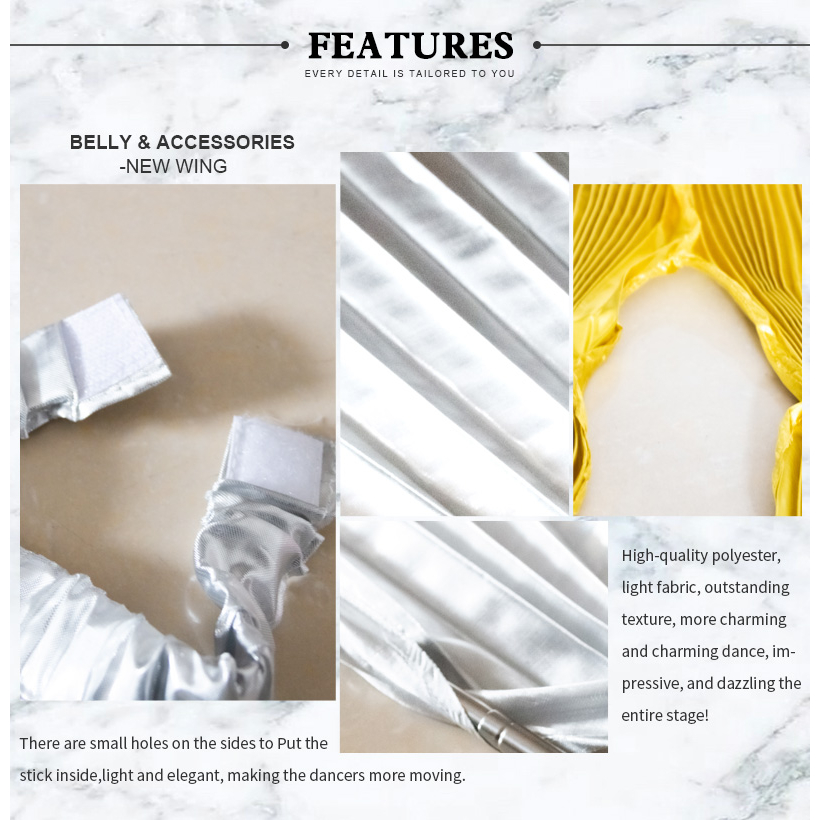 DISKON SAYAP MALAIKAT GOLD SILVER TAMBORIN / SAYAP KERUB BELLY DANCE / ALAT TARI SAYAP MALAIKAT