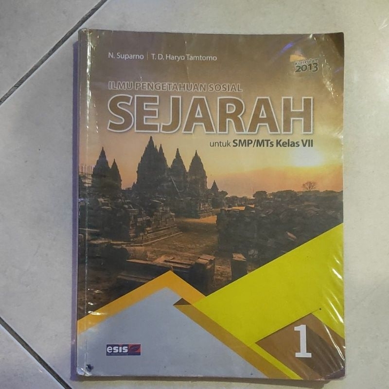 buju bekas IPS Sejarah kls 7 smp esis