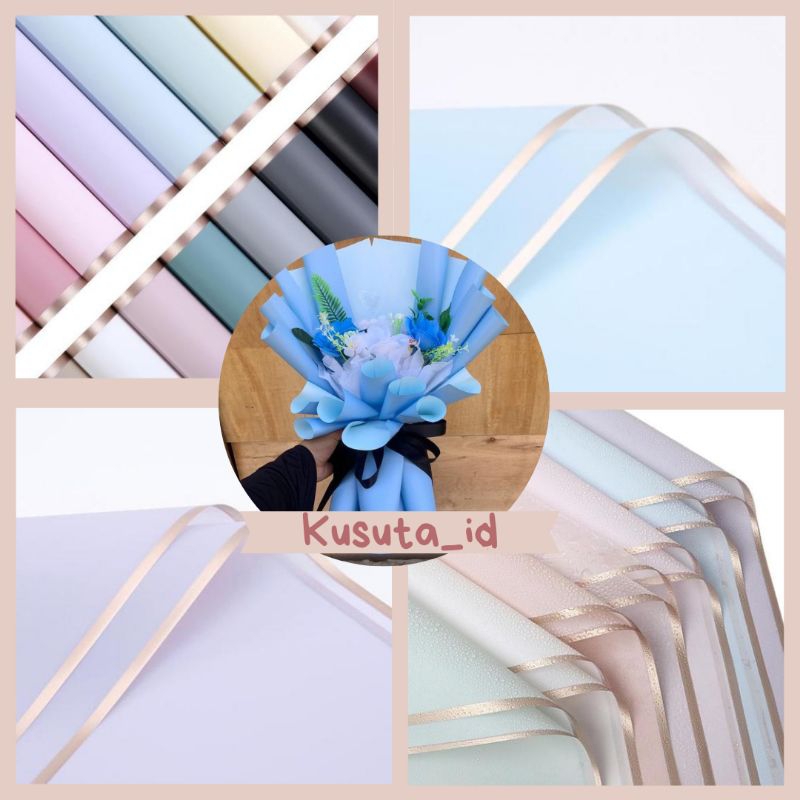 

KERTAS BUKET/SHELLOPHANE LIST GOLD/Shellophan