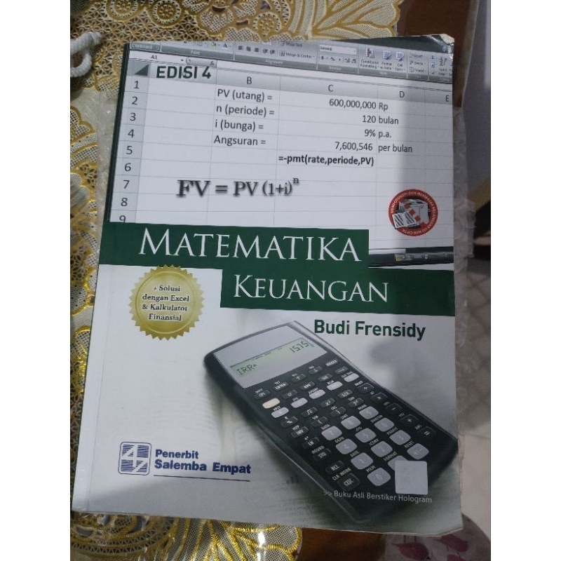 

MATEMATIKA KEUANGAN EDISI 4 ORI ASLI BUKAN KW BISA NEGO