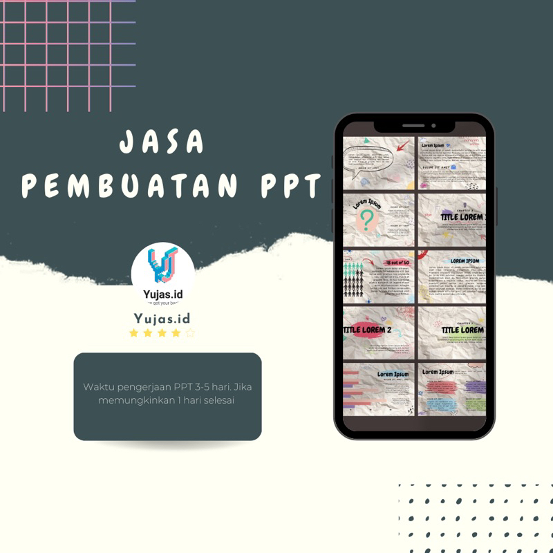 

JASA PEMBUATAN PPT (POWER POINT)