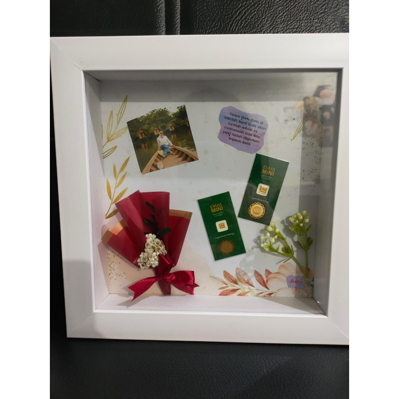 Frame hias / Bingkai hias / kado wedding / kado ulangtahun / kado perpisahan