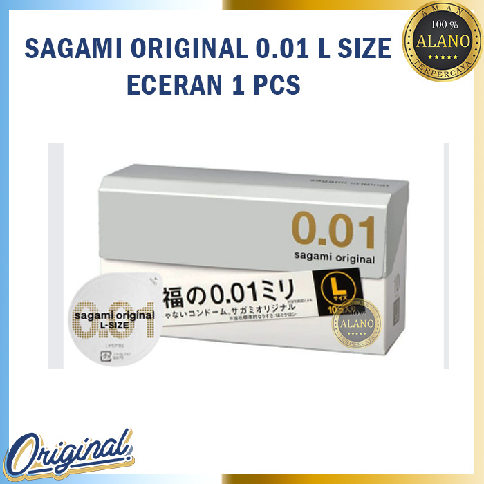 

Banikko76 Kondom Sagami 0.01 L Size Original Japan An 1Pcs