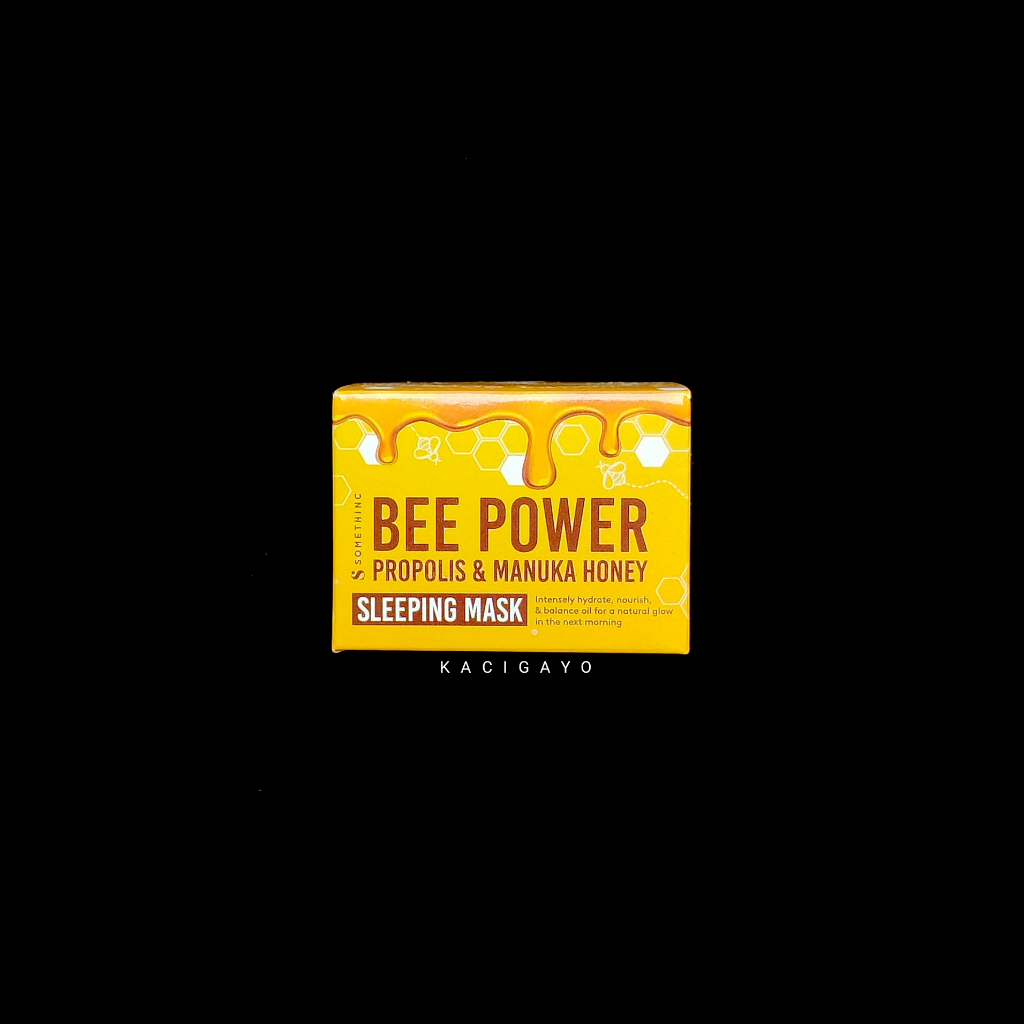 [ORIGINAL] SOMETHINC Bee Power Propolis & Manuka Honey Sleeping Mask 50 gr