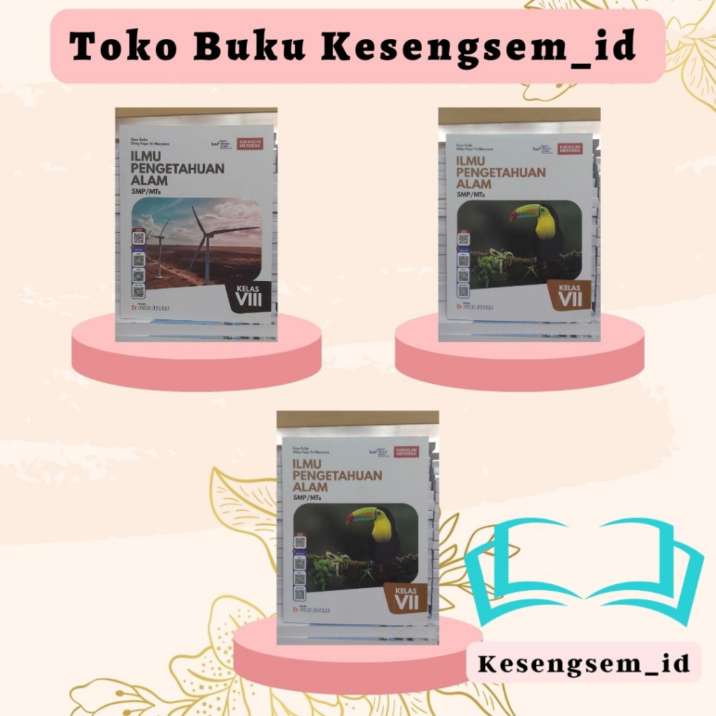 Buku Ilmu Pengetahuan Alam (IPA) Kelas 7, 8, 9 SMP Kurikulum Merdeka - Bumi Aksara