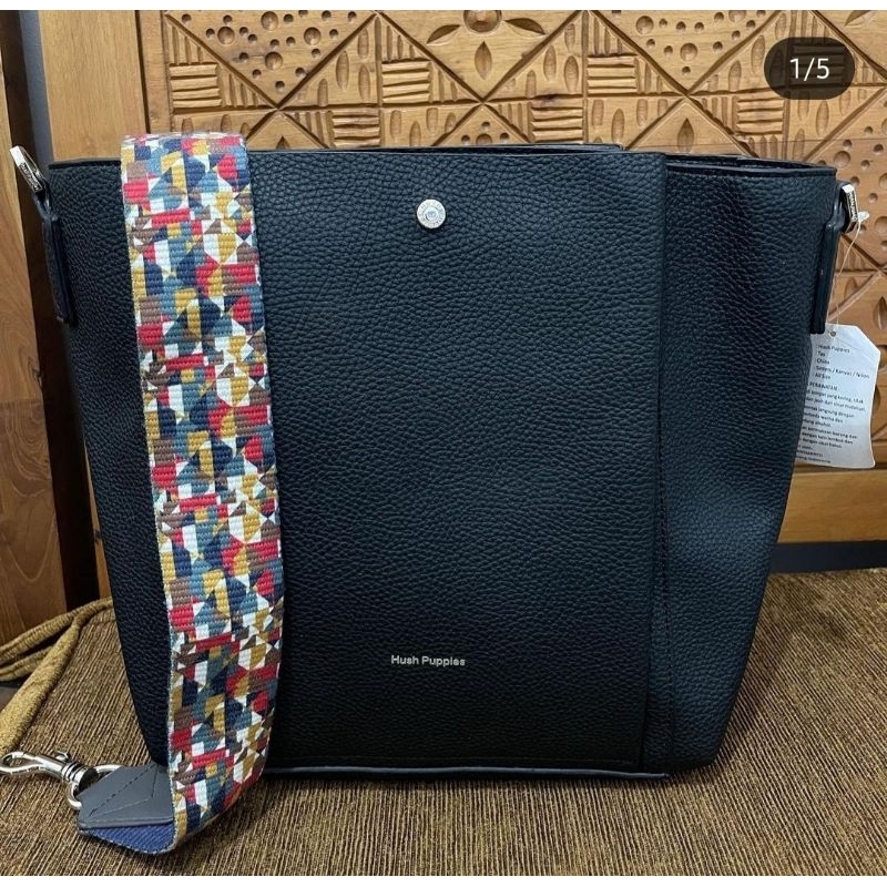 new tas hush puppies frances satchel L